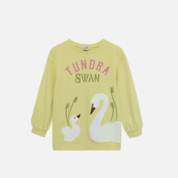 Peek Other - NWT Peek Kids Tundra Swan Shirt Size 6-7